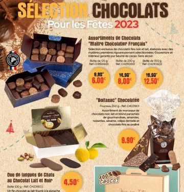 Sélection Chocolats 2023