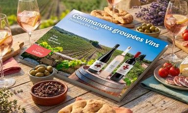 Catalogue commande groupée de vins Printemps Été 2026