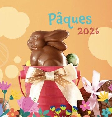 Catalogue commande groupée chocolats Pâques 2026