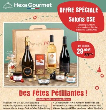Offre Spéciale Colis Gourmands Salons CSE 2023