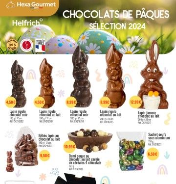 Offre Chocolats Pâques 2024